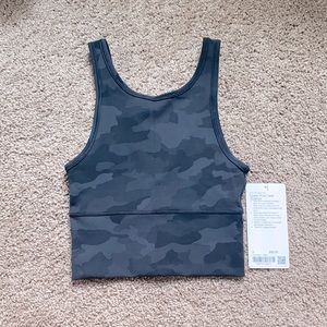 🍋lululemon Power Pivot Tank - camo - size 2